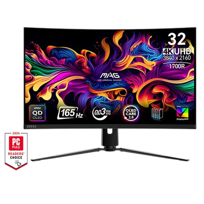 MSI MAG 321CUP QD-OLED 31.5" Curved Gaming Monitor