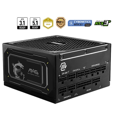 MSI MAG A1000GL PCIE5 II 1000W Power Supply