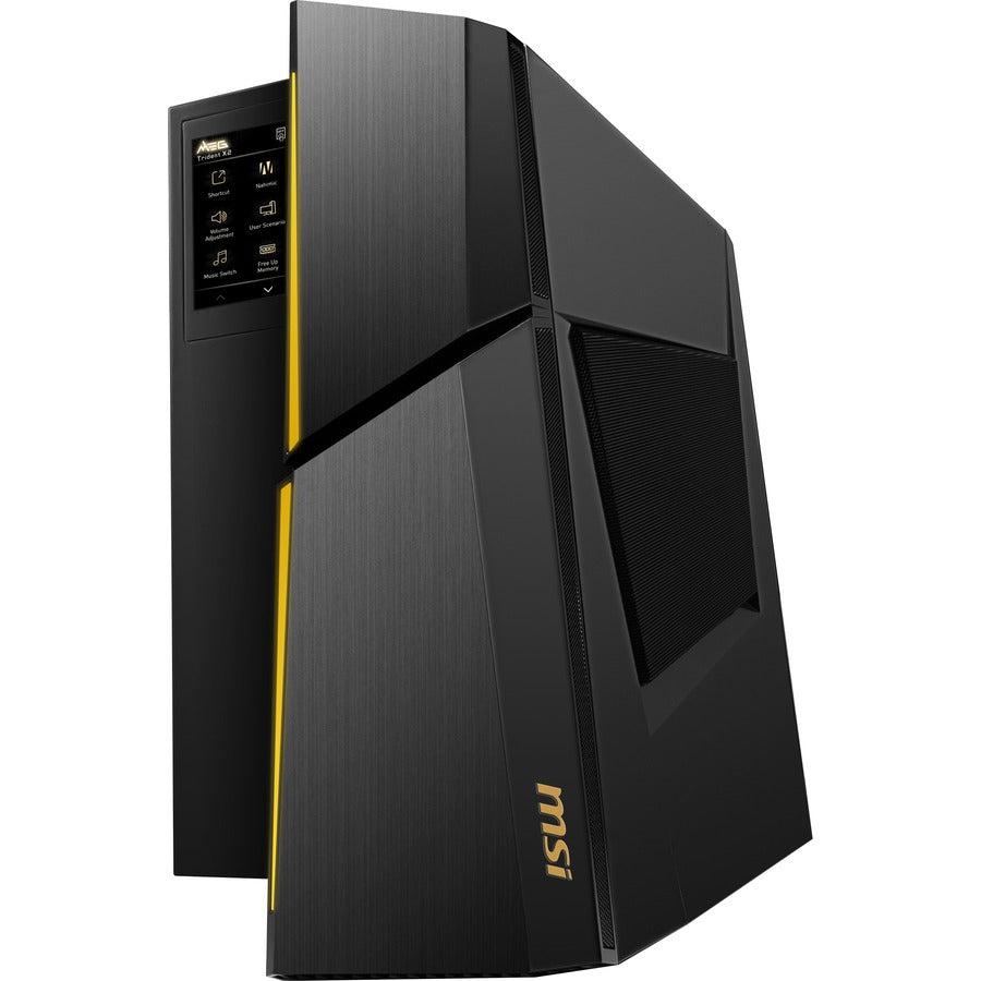 MSI MEG Trident X2 13th MEG Trident X2 13NUI-001US Gaming Desktop Computer - Intel Core i9 13th Gen i9-13900KF 3 GHz - 64 GB RAM DDR5 SDRAM - 2 TB M.2 PCI Express NVMe 4.0 SSD - Black