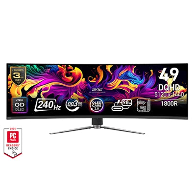 MSI MPG 491CQPX QD-OLED 49-Inch Gaming Monitor