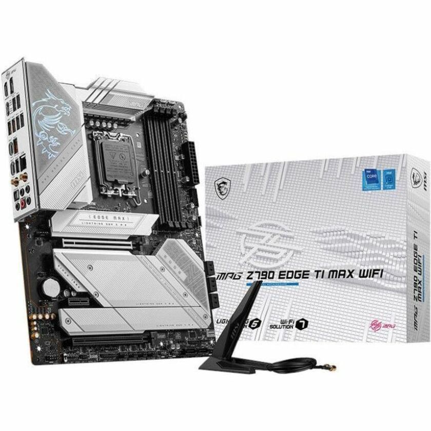 MSI MPG MPG Z790 EDGE TI MAX WIFI Gaming Desktop Motherboard - Intel Z790 Chipset -