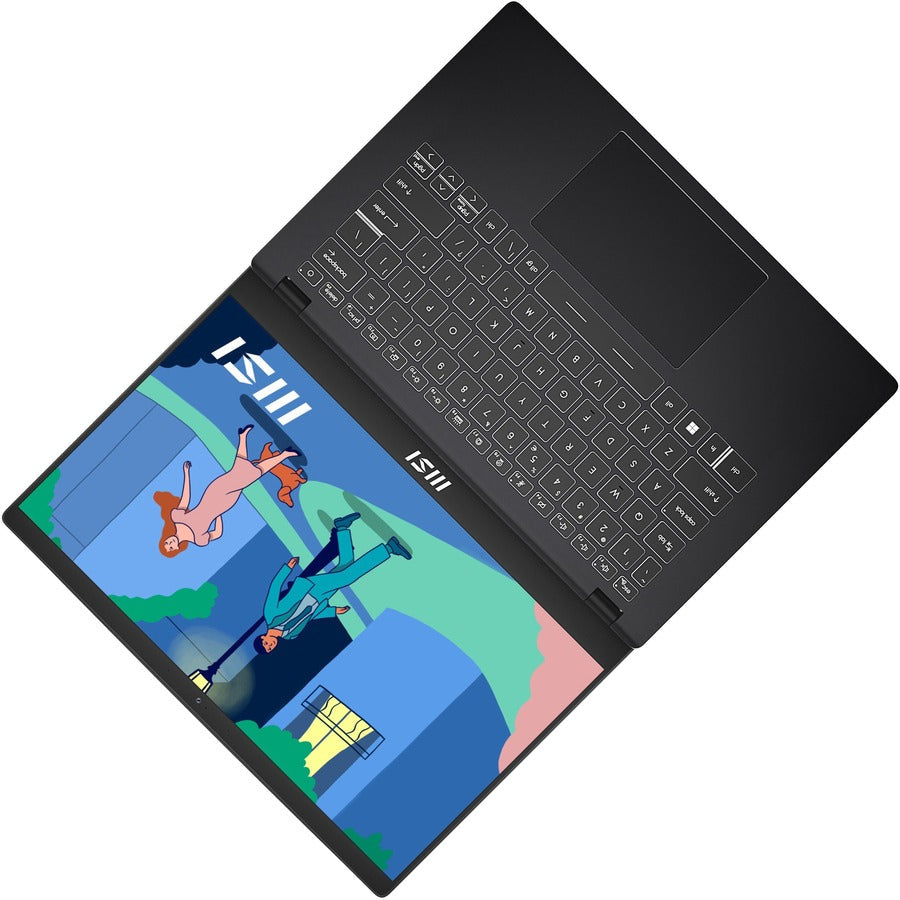 MSI Modern 14 C11M Modern 14 C11M-065US 14" Notebook - Full HD - 1920 x 1080 - Intel Core i5 11th Gen i5-1155G7 - 8 GB Total RAM - 8 GB On-board Memory - 512 GB SSD - Classic Black