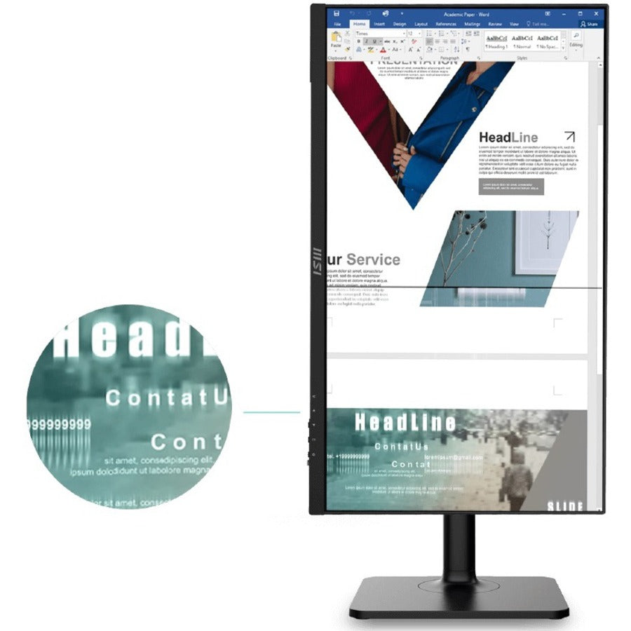MSI Modern MD241P Ultramarine 23.8" 16:9 IPS Monitor (Blue) MODERNMD241P