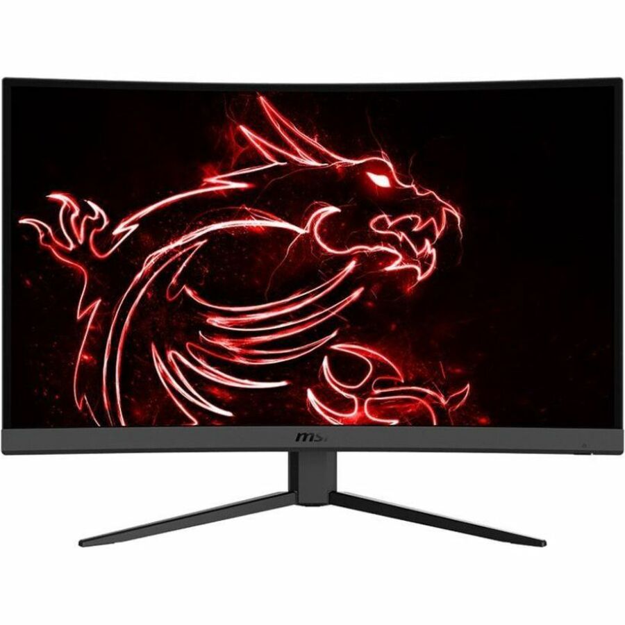 MSI Optix G32CQ4 E2 32" Class WQHD Curved Screen Gaming LCD Monitor - 16:9 - Metallic