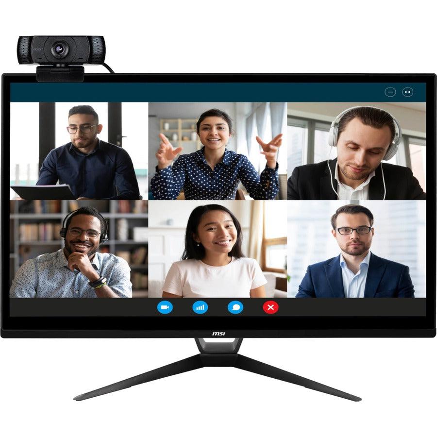 MSI PRO 22XT 10M PRO 22XT 10M-459US All-in-One Computer - Intel Core i3 10th Gen i3-10100 - 8 GB - 256 GB SSD - 21.5 Full HD Touchscreen - Desktop - Black" PRO22XT10M459