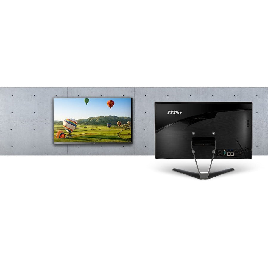 MSI PRO 22XT 10M PRO 22XT 10M-679US All-in-One Computer - Intel Core i3 10th Gen i3-10100 - 8 GB - 256 GB SSD - 21.5 Full HD Touchscreen - Desktop - Black" PRO22XT10M679