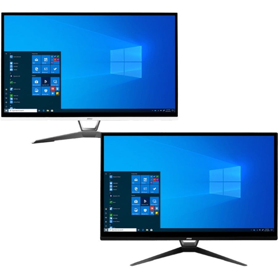 MSI PRO 22XT 10M PRO 22XT 10M-694US All-in-One Computer - Intel Pentium Gold G6405 - 4 GB - 128 GB SSD - 21.5 Full HD Touchscreen - Desktop - White" PRO22XT10M694