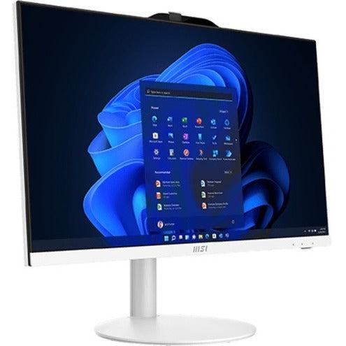 MSI PRO AP242 12M-057US All-in-One Computer - Intel Core i7 12th Gen i7-12700 Dodeca-core (12 Core) - 16 GB RAM DDR4 SDRAM - 500 GB M.2 PCI Express NVMe SSD - 23.8" Full HD 1920 x 1080 - Desktop - White