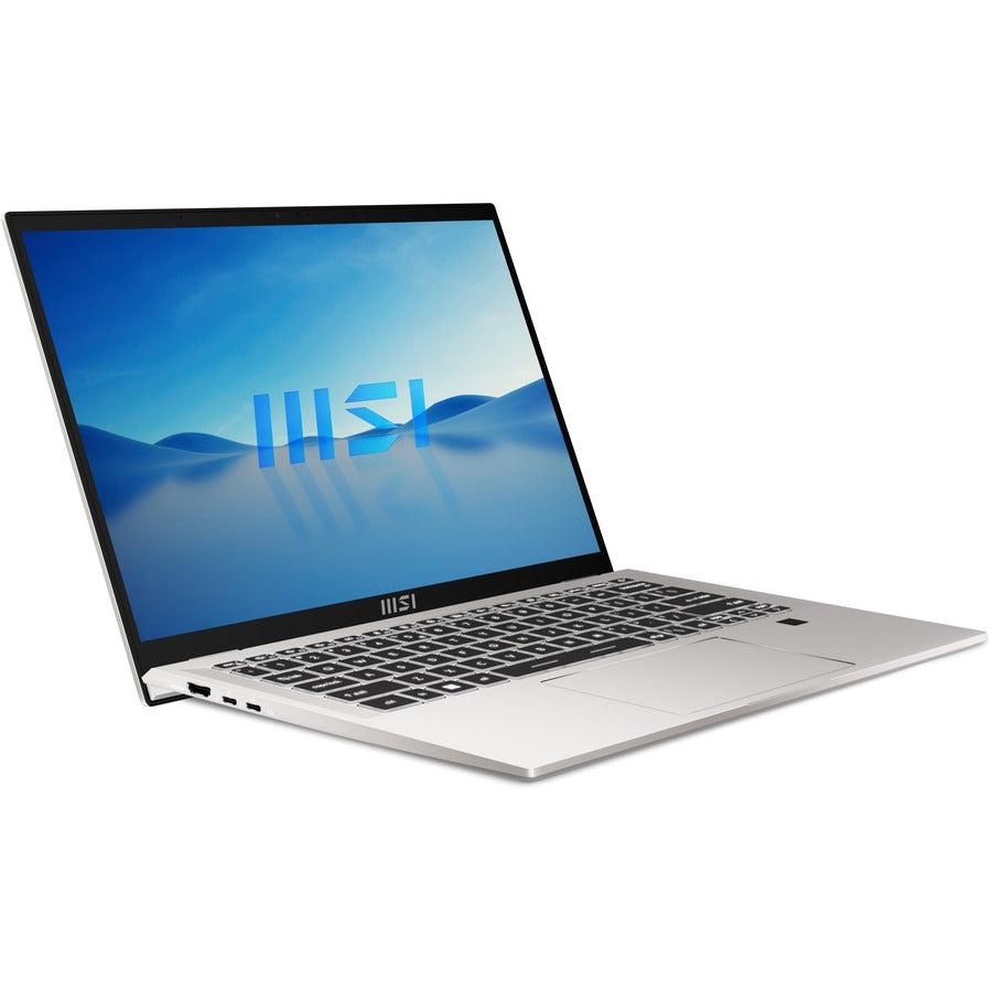 MSI Prestige 14 EVO Prestige 14 Evo B13M-269US 14" Notebook - Full HD Plus - 1920 x 1200 - Intel Core i7 13th Gen i7-13700H 3.70 GHz - Intel Evo Platform - 32 GB Total RAM - 32 GB On-board Memory - 1 TB SSD - Urban Silver