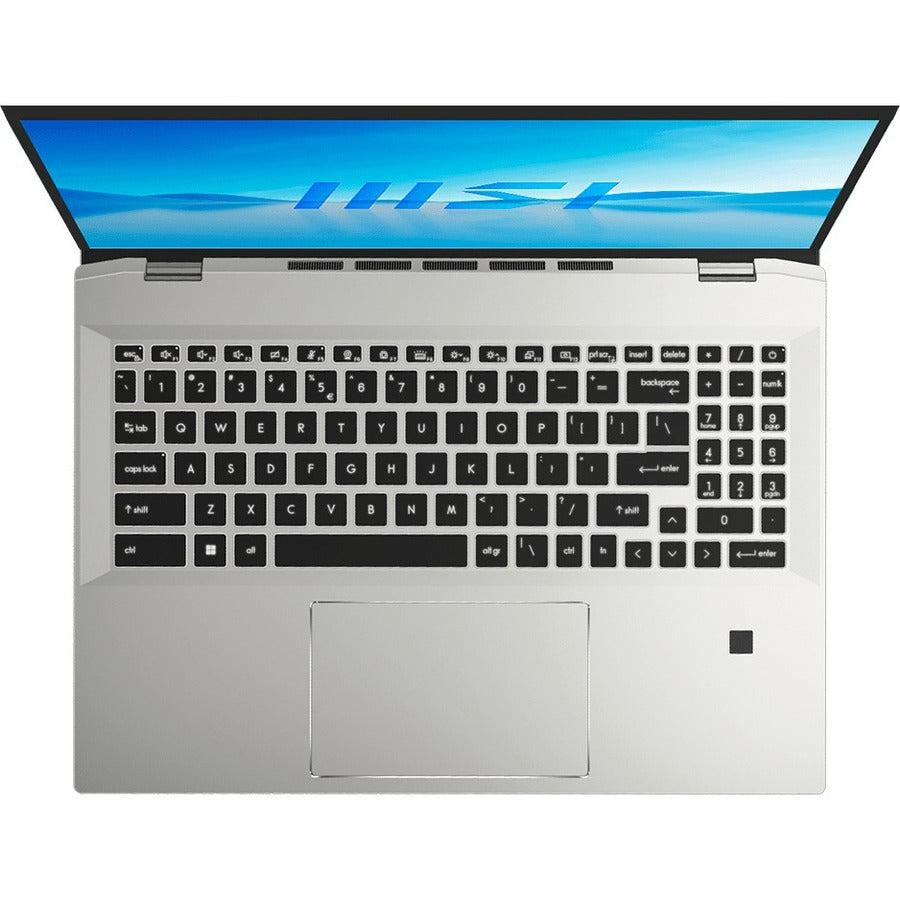 MSI Prestige 16 Evo Prestige 16 Evo A13M-259US 16" Notebook - QHD+ - 2560 x 1600 - Intel Core i7 13th Gen i7-13700H 3.70 GHz - Intel Evo Platform - 32 GB Total RAM - 32 GB On-board Memory - 1 TB SSD - Urban Silver