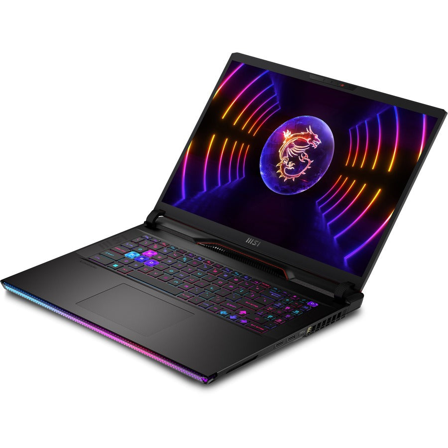 MSI Raider GE78 HX 13VI-079US 17" Gaming Notebook - QHD+ - 2560 x 1600 - Intel Core i9 13th Gen i9-13980HX Tetracosa-core (24 Core) 2.20 GHz - 32 GB Total RAM - 2 TB SSD - Core Black