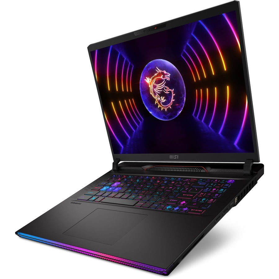 MSI Raider GE78 HX 13VI-079US 17" Gaming Notebook - QHD+ - 2560 x 1600 - Intel Core i9 13th Gen i9-13980HX Tetracosa-core (24 Core) 2.20 GHz - 32 GB Total RAM - 2 TB SSD - Core Black