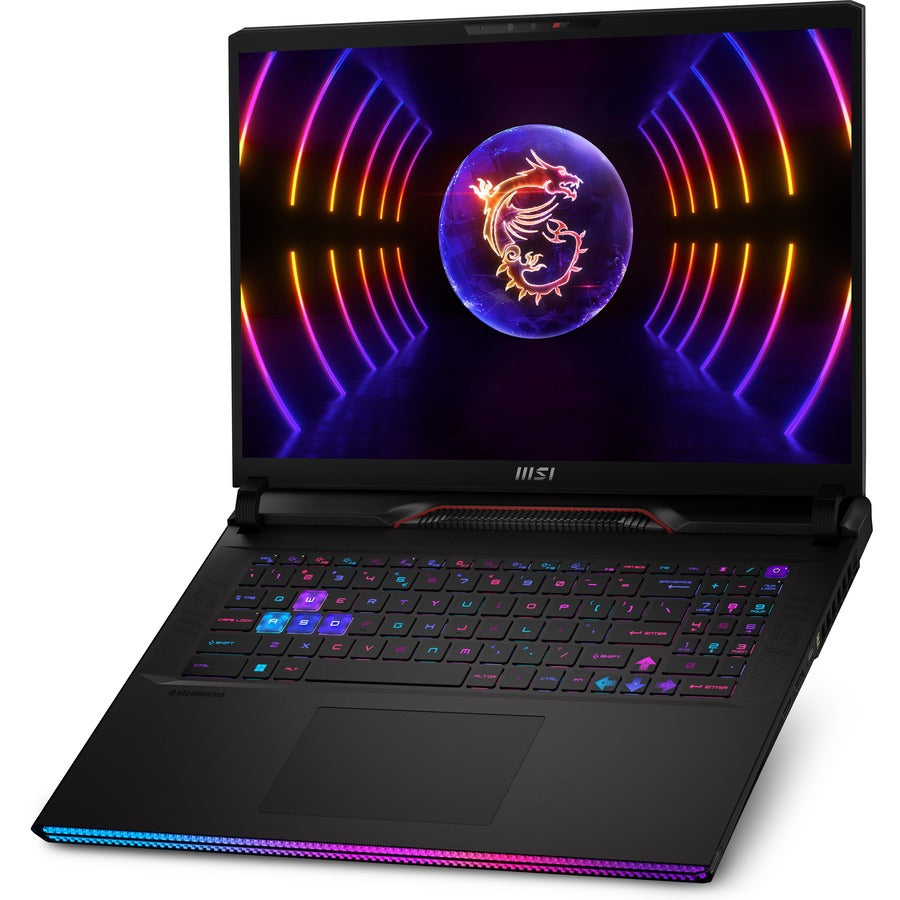 MSI Raider GE78 HX 13VI-079US 17" Gaming Notebook - QHD+ - 2560 x 1600 - Intel Core i9 13th Gen i9-13980HX Tetracosa-core (24 Core) 2.20 GHz - 32 GB Total RAM - 2 TB SSD - Core Black