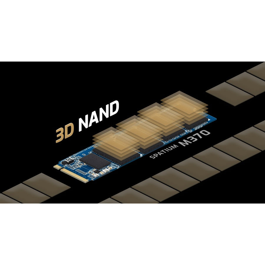 MSI SPATIUM M370 1 TB Solid State Drive - M.2 2280 Internal - PCI Express NVMe (PCI Express NVMe 3.0 x4) SM370N1TB