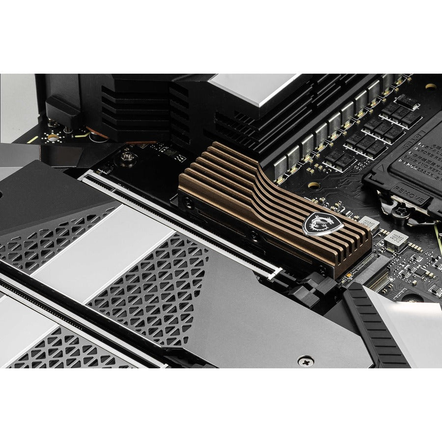 MSI SPATIUM M480 SPATIUM M480 PCIe 4.0 NVMe M.2 HS 2 TB Solid State Drive - M.2 2280 Internal - PCI Express NVMe (PCI Express NVMe 4.0 x4) SM480N2TBH