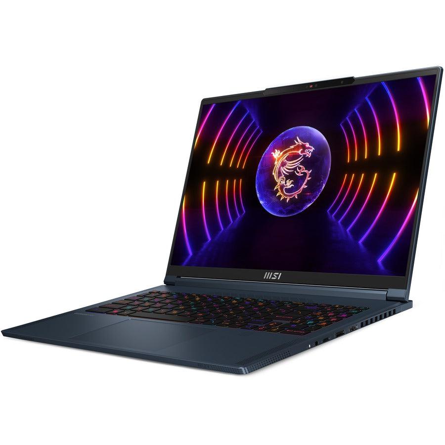 MSI Stealth 16 Studio A13V Stealth 16 Studio A13VG-208US 16" Gaming Notebook - QHD+ - 2560 x 1600 - Intel Core i7 13th Gen i7-13700H 3.70 GHz - 64 GB Total RAM - 1 TB SSD - Star Blue