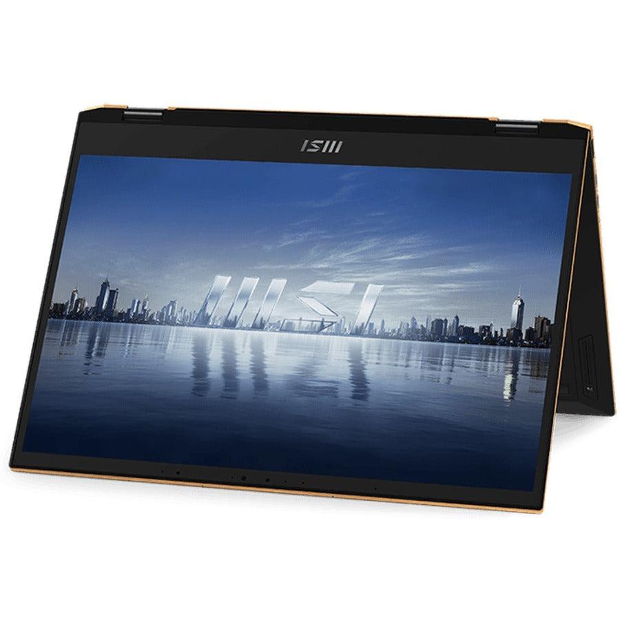 MSI Summit E13 Flip Evo Summit E13 Flip Evo A13MT-220US 13.4" Touchscreen Convertible 2 in 1 Notebook - Full HD Plus - 1920 x 1200 - Intel Core i7 13th Gen i7-1360P 2.20 GHz - Intel Evo Platform - 32 GB Total RAM - 1 TB SSD - Ink Black