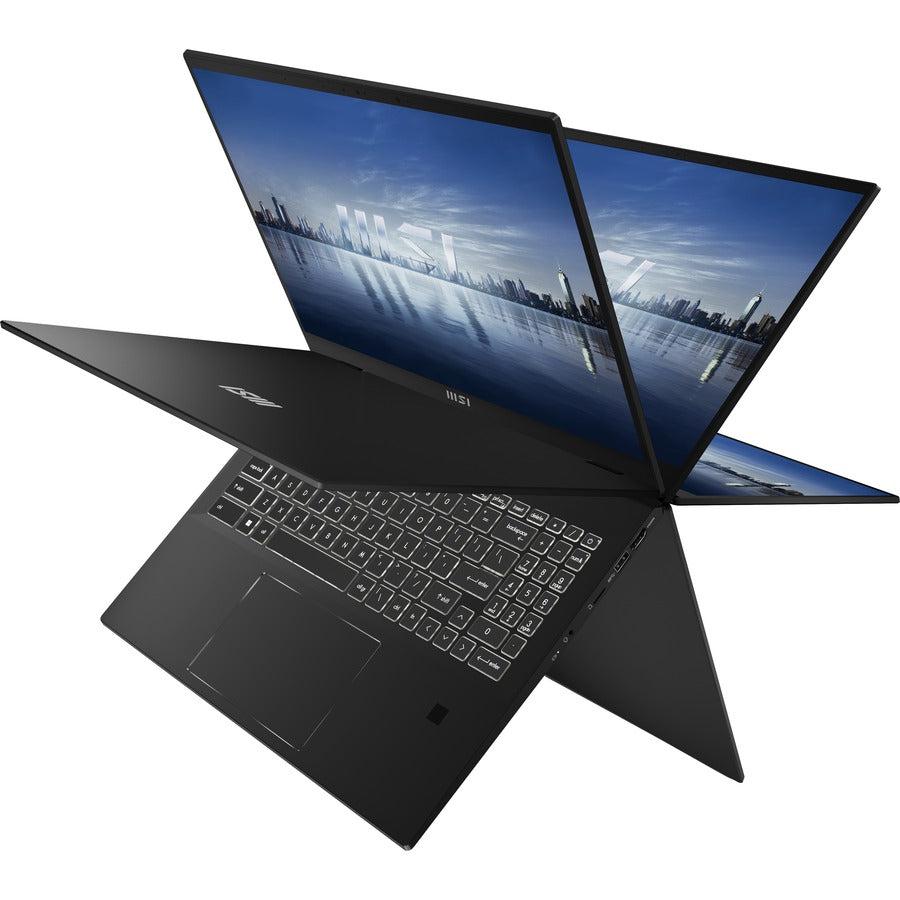 MSI Summit E16 Flip A13V Summit E16 Flip A13VET-076US 16" Touchscreen Convertible 2 in 1 Notebook - QHD+ - 2560 x 1600 - Intel Core i7 13th Gen i7-1360P 2.20 GHz - 32 GB Total RAM - 1 TB SSD - Ink Black