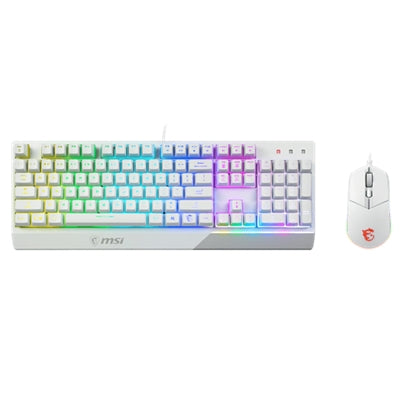 MSI Vigor GK30 Combo White Gaming Keyboard & Mouse