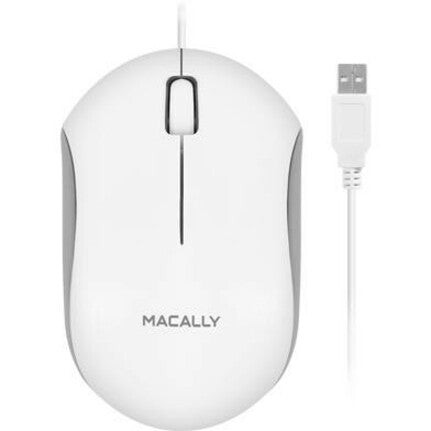 Macally Full Size USB Keyboard and Optical USB Mouse Combo For Mac QKEYCOMBO