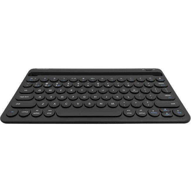 Macally Rechargeable iPad Bluetooth Compact Keyboard Quick Switch 3 Devices BTTABKEYBATB