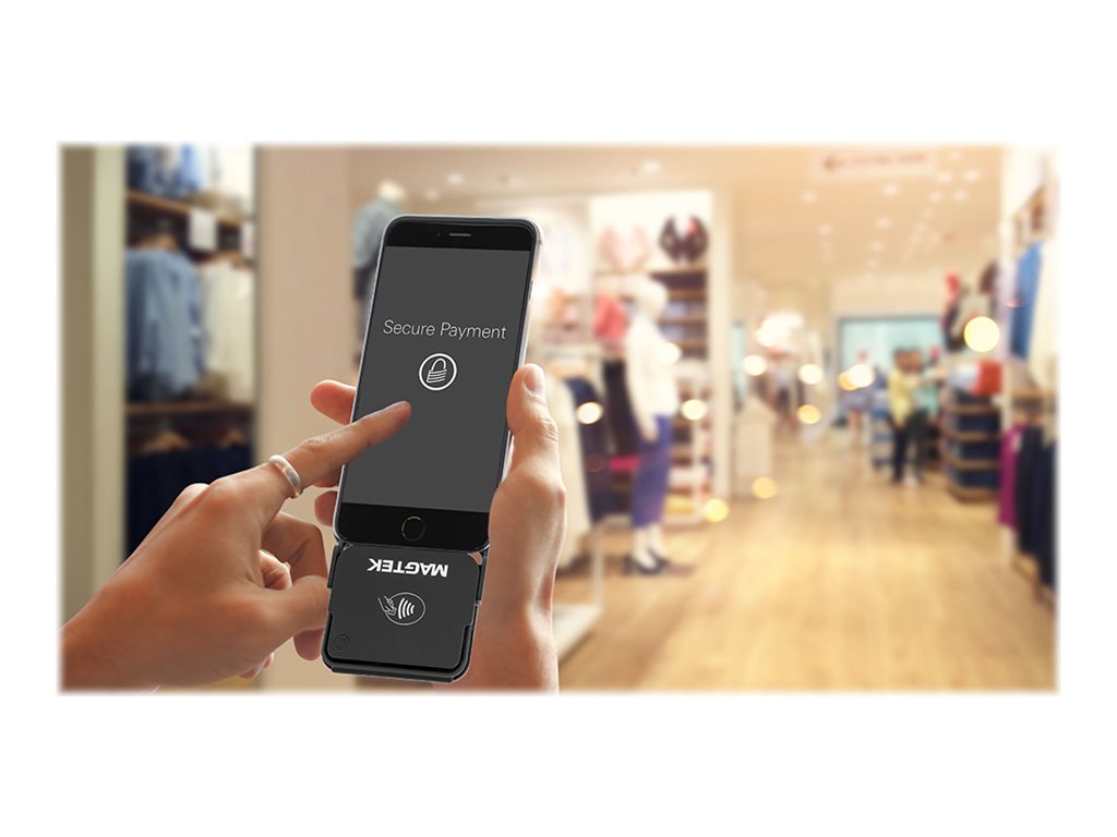 MagTek iDynamo 6 - EMV / magnetic card / NFC reader (Tracks 1, 2 & 3) - Lightning