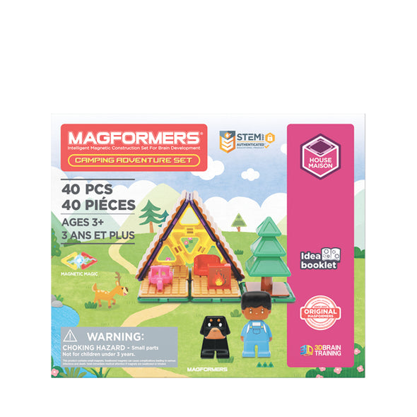 Magformers Camping Adventure Set 40 Piece Gear Set