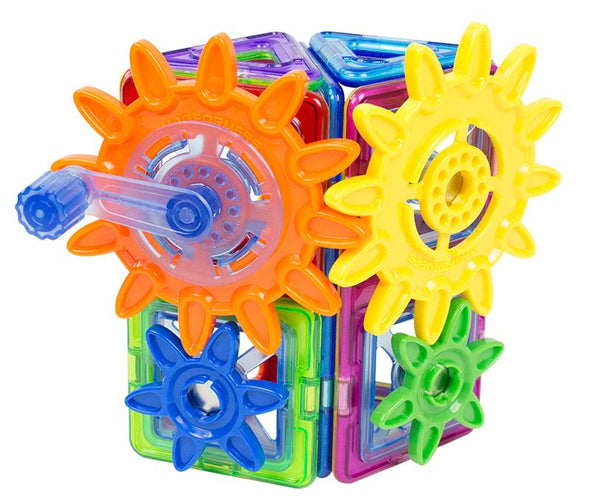 Magformers Magnets In Motion 32 Piece Gear Set