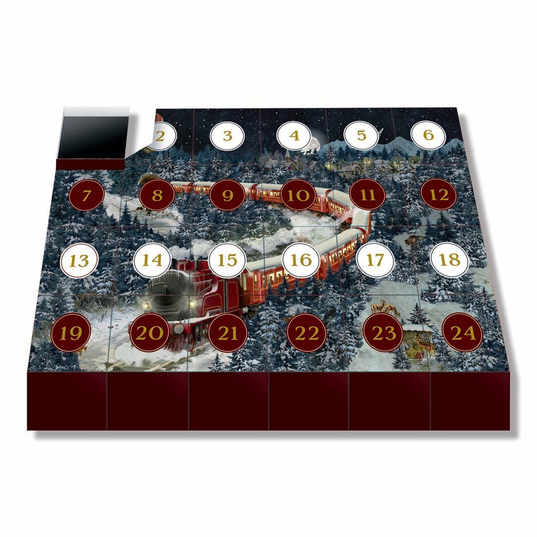 Magical Winter Express - Jigsaw Puzzle Advent Calendar