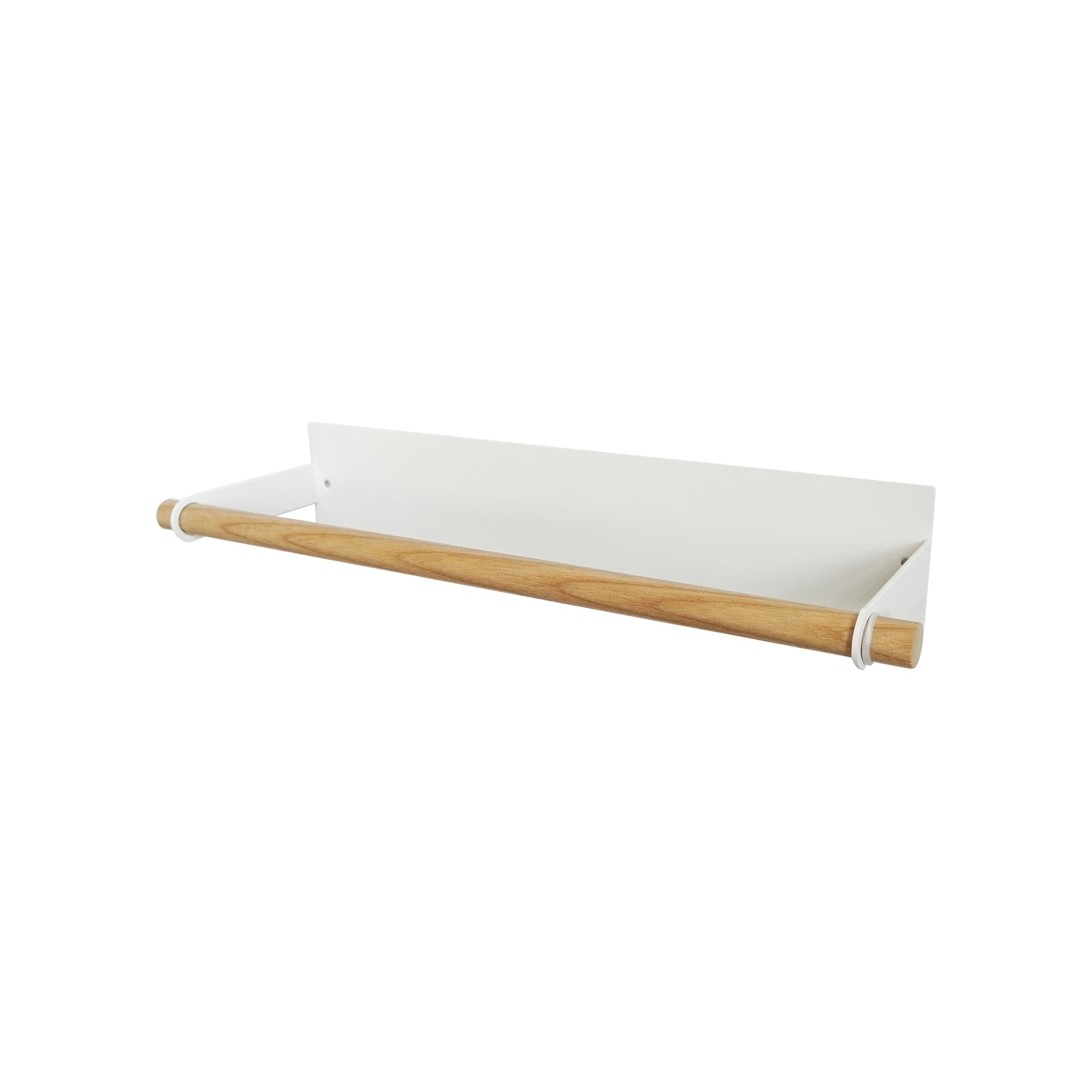 Magnetic Kitchen Towel Hanger - Two Sizes - Steel + Wood