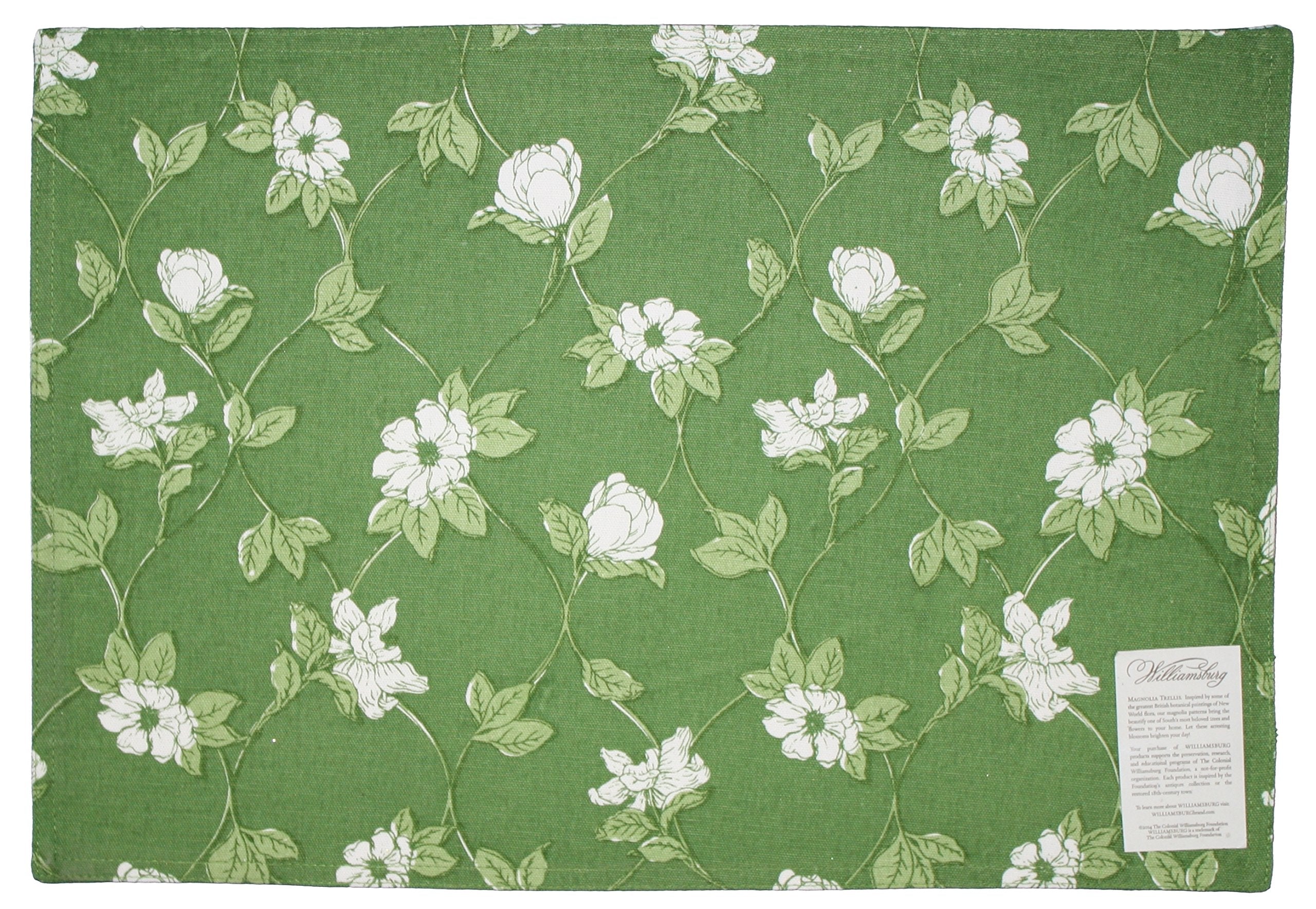 Magnolia Trellis Linens From The Williamsburg Collection - Napkin