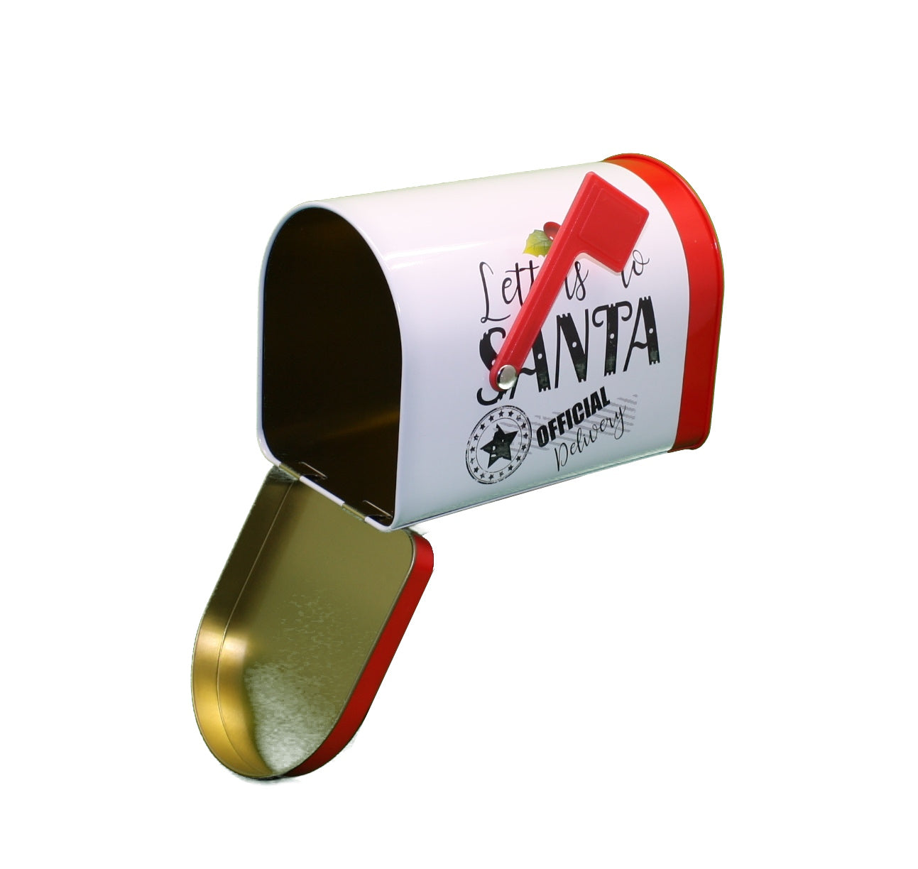 Mailbox Gift Tin - White