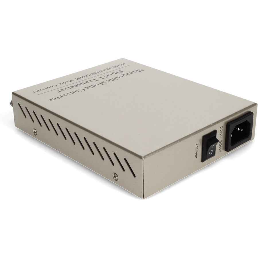 Managed Media Converter 1000Base-LX - Single Mode Fiber 1310nm | ADDON ADD-MGMC-LX-2SC