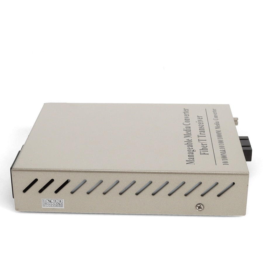 Managed Media Converter 1000Base-LX - Single Mode Fiber 1310nm | ADDON ADD-MGMC-LX-2SC