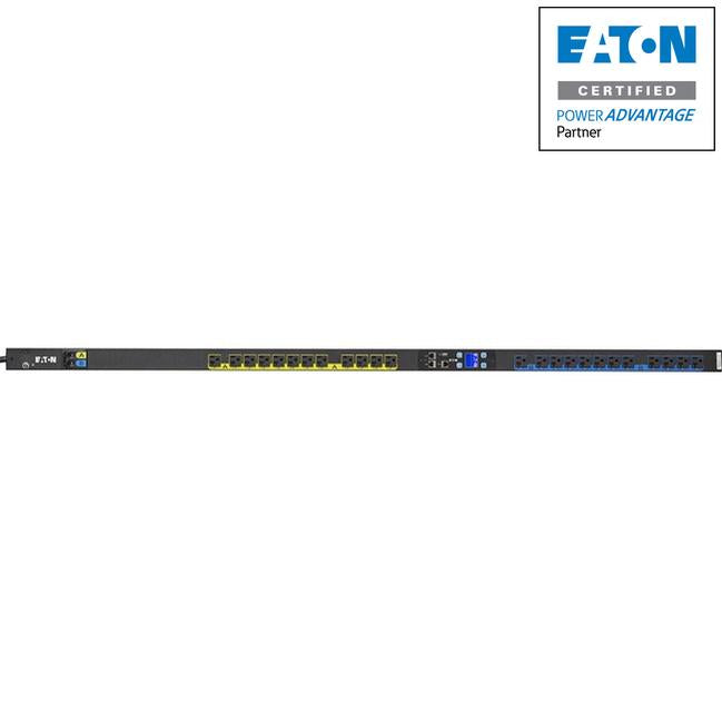 Managed PDU Switched ePDU - 0U Rack Power Distribution Unit 24A | Tecisoft EMA108-10