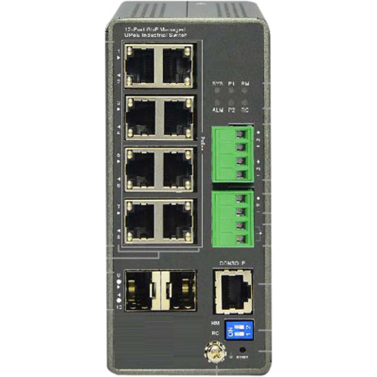 Managed PoE++ Switch Hardened - Transition SISPM1040-582-LRT Industrial 8-Port | Tecisoft