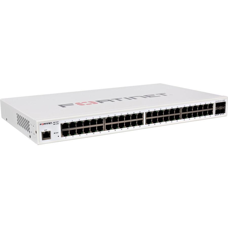Managed Switch 48 Port - FortiSwitch 248D Rack-Mountable Enterprise Switch | Tecisoft FS-248D