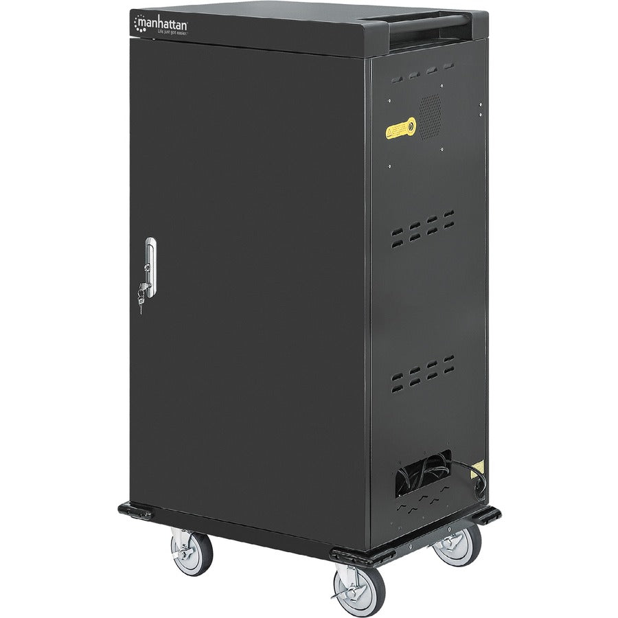 Manhattan 180320 UVC Charging Cart with 48 USB-A Ports
