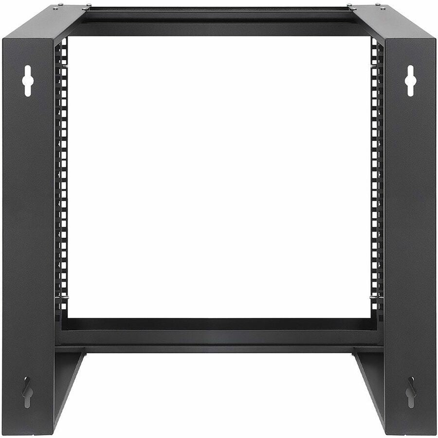 Manhattan 19" Wall Mount 2-Post Open Frame Network Rack, 9U - For Network Equipment,