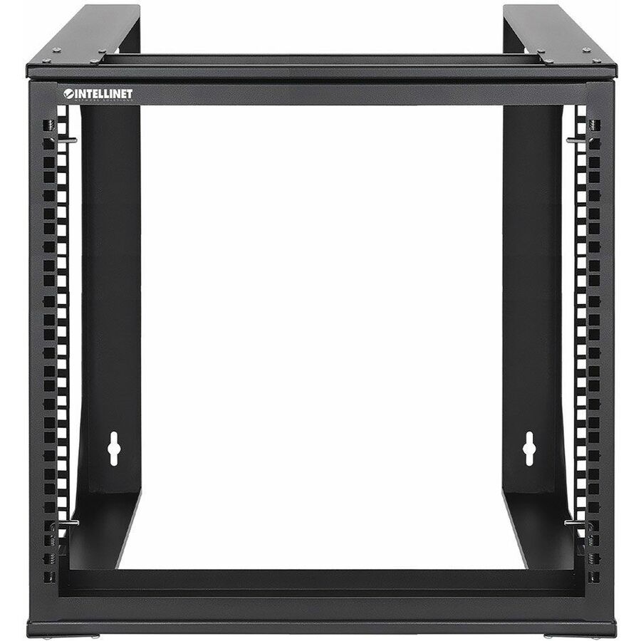 Manhattan 19" Wall Mount 2-Post Open Frame Network Rack, 9U - For Network Equipment,