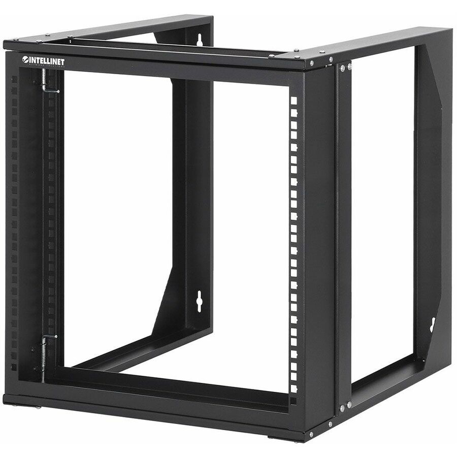 Manhattan 19" Wall Mount 2-Post Open Frame Network Rack, 9U - For Network Equipment,