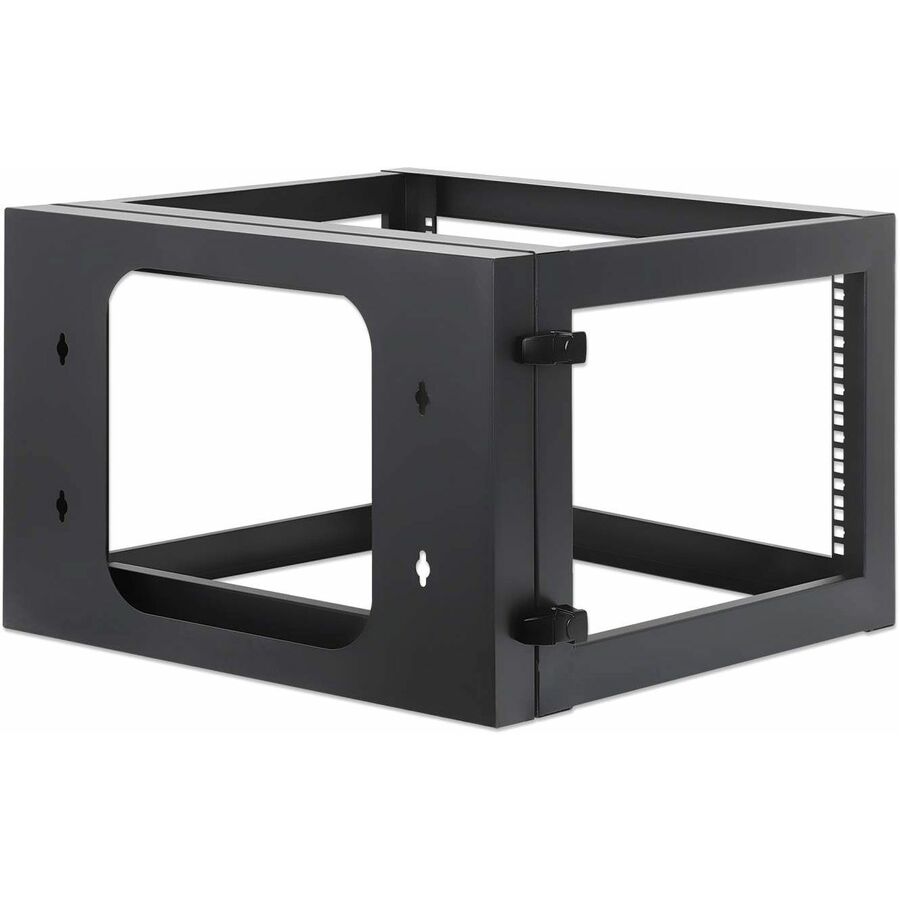 Manhattan 19" Wall Mount 4-Post Open Frame Network Rack, 6U - For Network Equipment,