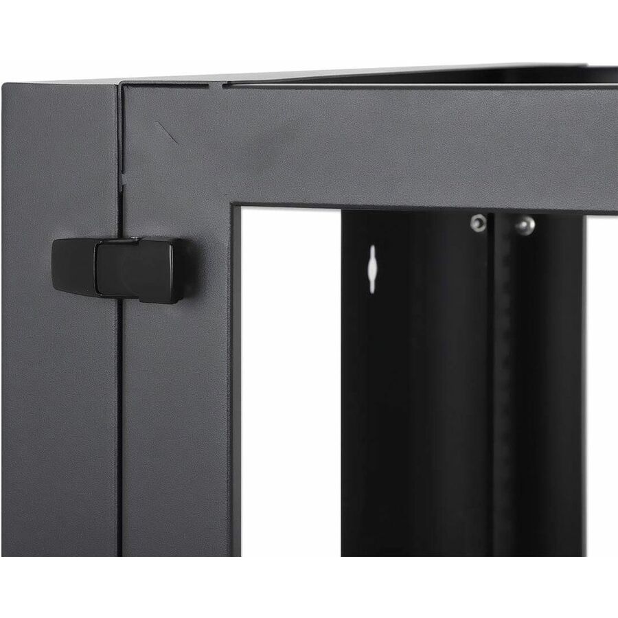 Manhattan 19" Wall Mount Open Frame Network Rack, 9U, Rear-hinged Swing Frame - For