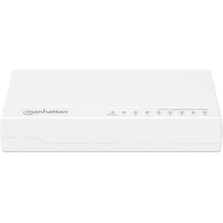 Manhattan 8-Port Gigabit Ethernet Switch - 8 Ports - Gigabit Ethernet - 10/100/1000Base-T