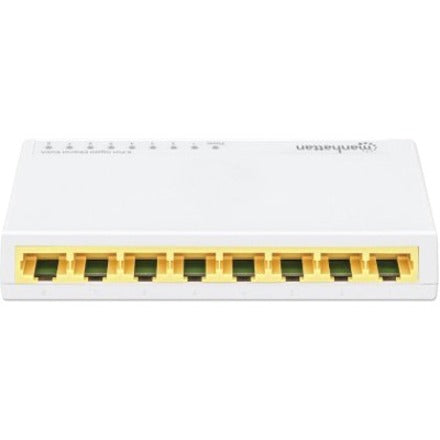 Manhattan 8-Port Gigabit Ethernet Switch - 8 Ports - Gigabit Ethernet - 10/100/1000Base-T
