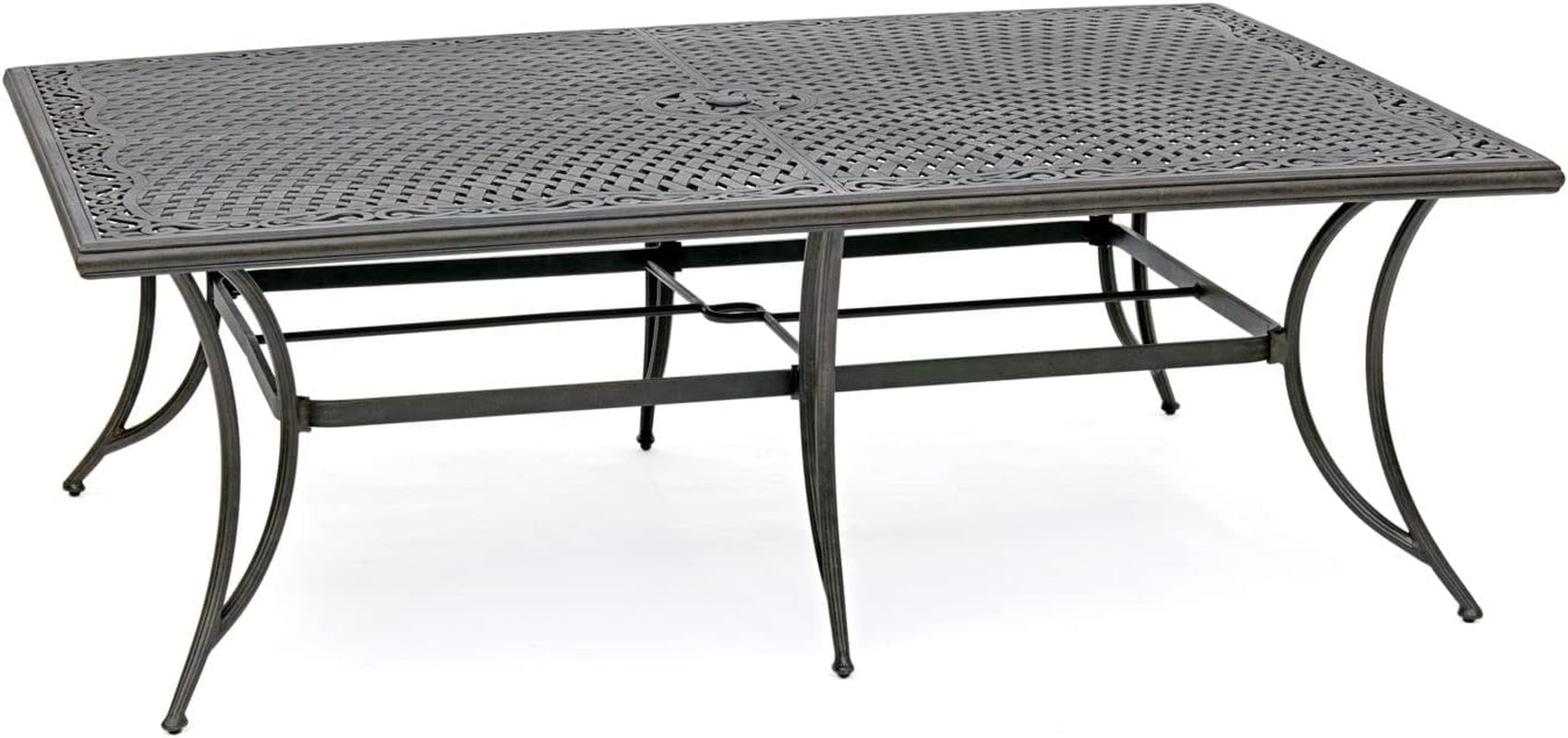 Manor Outdoor Dining Set For 10 With 4 Swivel Rockers