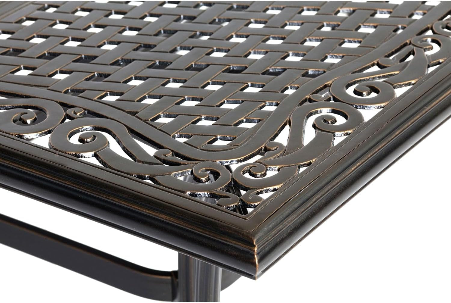 Manor Outdoor Dining Set For 10 With 4 Swivel Rockers