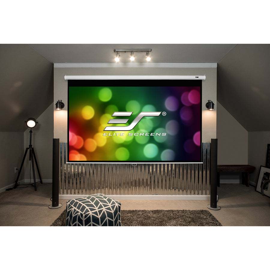 Manual B Series Projection Screen 135" - Pull-Down 16:9 Display | Elite Screens M135V