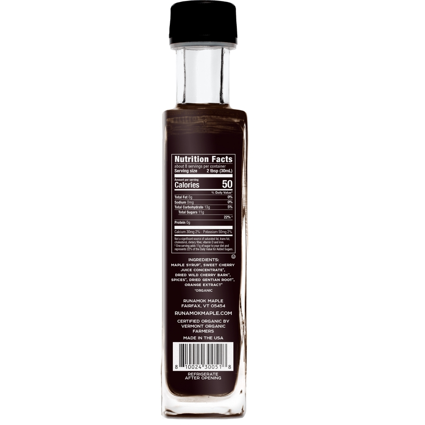 Maple Old Fashioned Cocktail Syrup 250ml