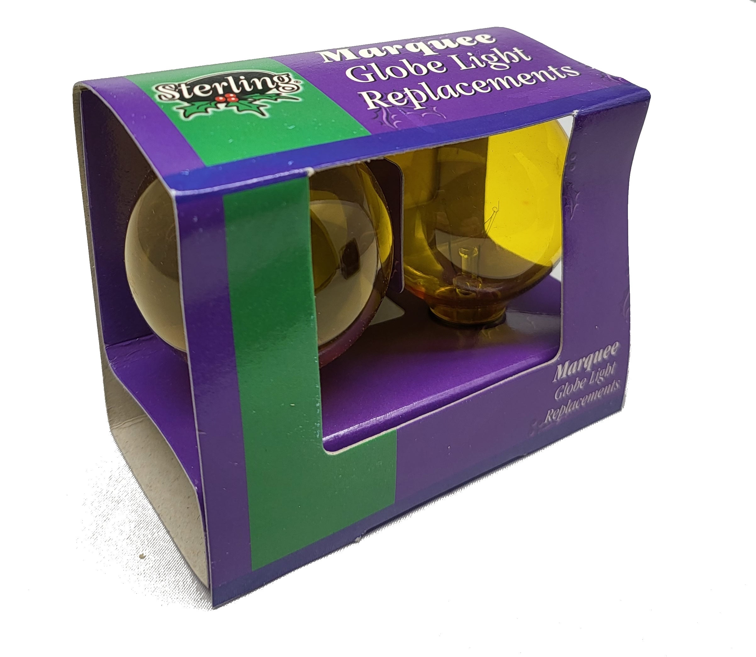 Marquee Replacement Lightbulb - 2 Pack - Gold